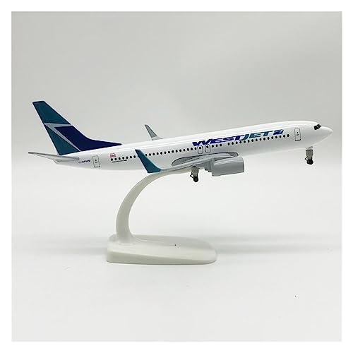 SHOUXI Aerobatic Flugzeug 20 cm Maßstab 1:400 B737-800 Kanada WESTJET Airlines Flugzeuge Flugzeug Flugzeuge Mit Fahrwerken Legierung Modell Spielzeug Für Sammlungen von SHOUXI