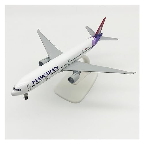 SHOUXI Aerobatic Flugzeug 20 cm Maßstab 1:400 B777 Hawaiian Airlines Flugzeuge Flugzeug Flugzeug Mit Fahrwerken Legierung Modell Spielzeug Für Sammlungen von SHOUXI