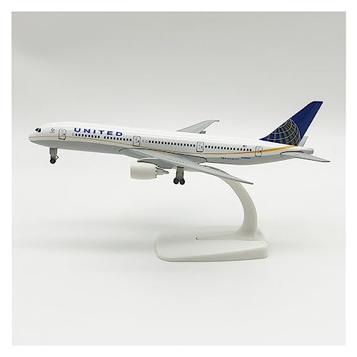 SHOUXI Aerobatic Flugzeug 20 cm Maßstab 1:400 B787 United Airlines Flugzeuge Flugzeug Flugzeug Mit Fahrwerken Legierung Modell Spielzeug Für Sammlungen von SHOUXI