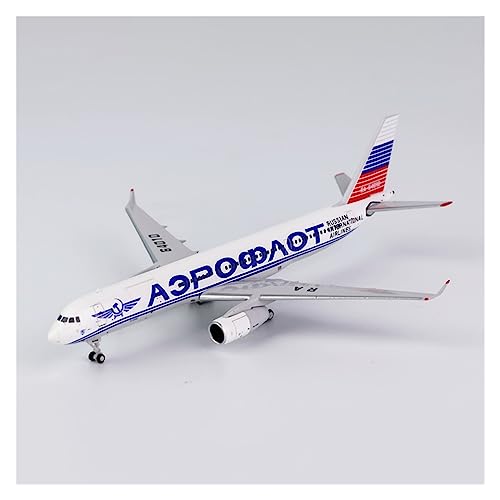 SHOUXI Aerobatic Flugzeug Diecast Alloy Metal 1/400 Maßstab Rossiya Tupolev TU204 Tu-204-100S RA-64010 Flugzeug Modell Flugzeuge Spielzeug Für Sammlung von SHOUXI