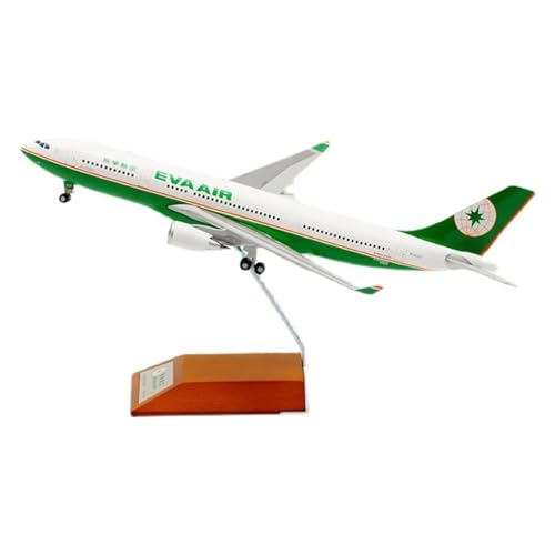 SHOUXI Aerobatic Flugzeug Für Eva Air Airways A330-200 Airlines Modell Legierung Flugzeug Sammeln Souvenir Show Spielzeug Maßstab 1:200 von SHOUXI