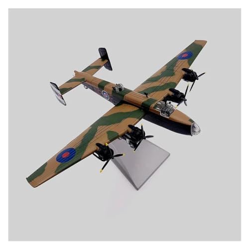 SHOUXI Aerobatic Flugzeug Für Halifax-Kampfflugzeugmodell Der Royal Air Force Aus Dem Zweiten Weltkrieg Legierungsflugzeugmodell Souvenir Druckguss Maßstab 1:144 von SHOUXI