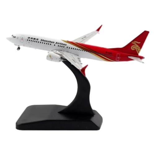 SHOUXI Aerobatic Flugzeug Für Shenzhen Airways B737-Max8 Airlines Modell Legierung Flugzeug Sammeln Souvenir Show Spielzeug Maßstab 1:400 von SHOUXI