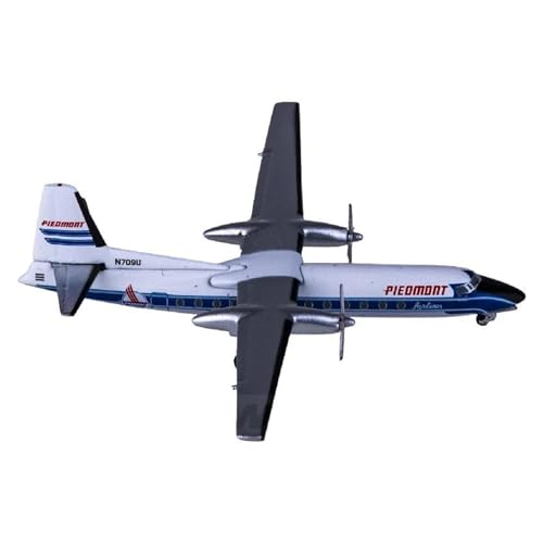 SHOUXI Aerobatic Flugzeug Maßstab 1:400 AC411039 F-27 N709U Flugzeug Avion Metall Miniaturen Flugzeug Modell Spielzeug Für Jungen von SHOUXI