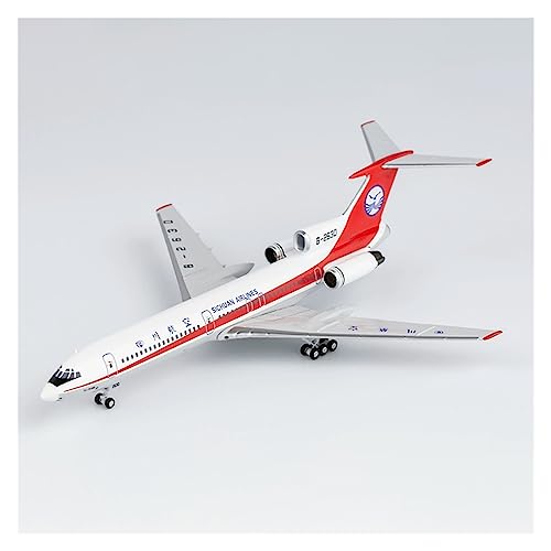 SHOUXI Aerobatic Flugzeug Maßstab 1:400 NG54006 Sichuan Airlines Tupolev Tu154 Tu-154M B-2630 Airlines Druckguss-Legierung Flugzeug Flugzeug Modell Spielzeug von SHOUXI