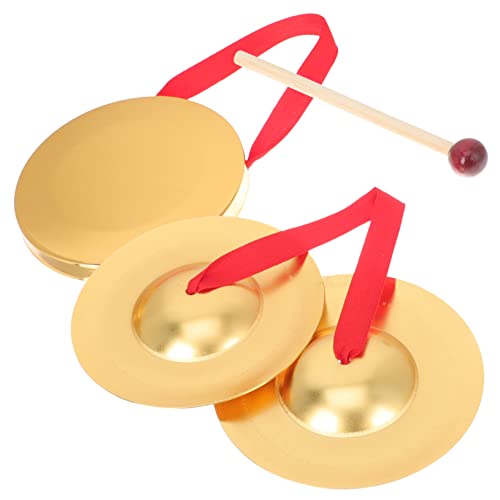 SHOWERORO 1 Satz Löwentanz-Gong Mini-Spielzeug lustiges Percussion-Spielzeug Kinderspielzeug Zill kinderinstrumente Kinder musikinstrumente Gongspielzeug für Kinder ktv liefert Legierung von SHOWERORO