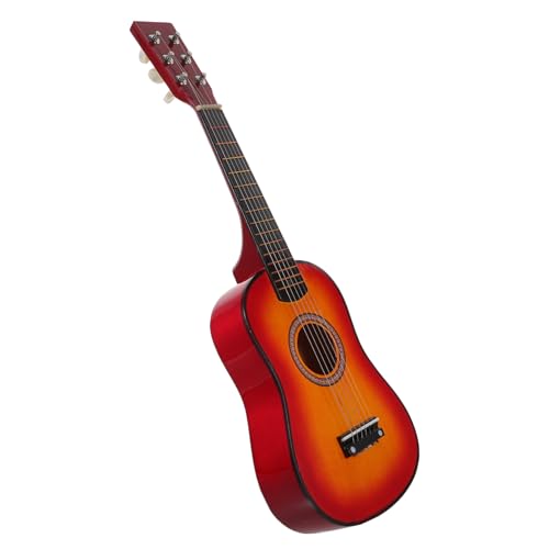 SHOWERORO 1 Stück 23 Kinder Gitarre Dekorative Musikgitarre Musikinstrument Gitarre Akustisch Gitarre Für Anfänger Gitarre Üben Folk-gitarre Gitarrenspielzeug Für Kinder Volksinstrument Holz von SHOWERORO