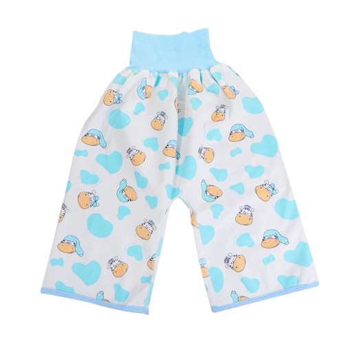 SHOWERORO 1Stk Windeln babygeschenke Babywindel mit hoher Taille Trainingsunterwäsche für Kleinkinder auslaufsichere Windelhose wasserdichte Babywindel reine Baumwolle Blue von SHOWERORO