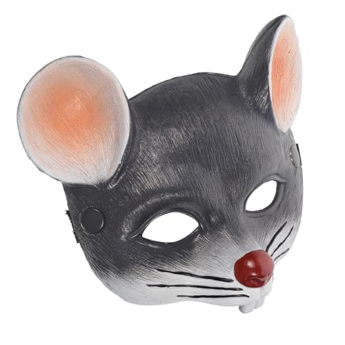 SHOWERORO 1stk Cospaly Maske Halloween Cosplay Maske Gruselige Maske Für Erwachsene Kostüm Für Erwachsene Rattengesicht Cosplay-tiermasken Mausmasken Für Karikatur Grey von SHOWERORO