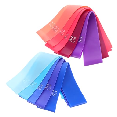 SHOWERORO Elastische Stuhlband Für Bunte Fidget Bänder Für Klassenzimmer ADHS Sensorische Stuhlstraps Büro Stuhlbeine Bands Meeresblau Und Kirschblüte von SHOWERORO