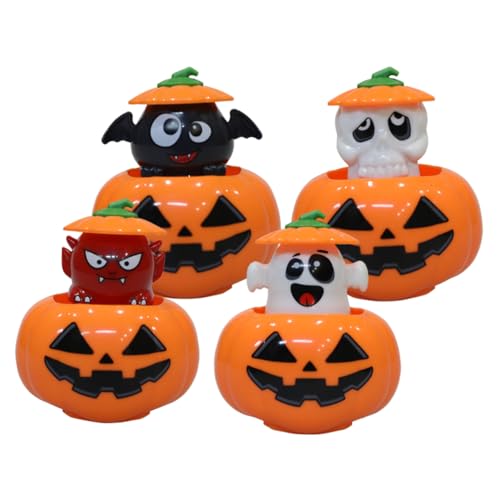 SHOWERORO Satz Halloween-Kettenspielzeug Halloween-Spielzeug für Kinder Zähne Aufziehspielzeug Kinder Spielzeug Halloween Dekoration Spielzeuge Kinderspielzeug Lernspielzeug für Babys von SHOWERORO