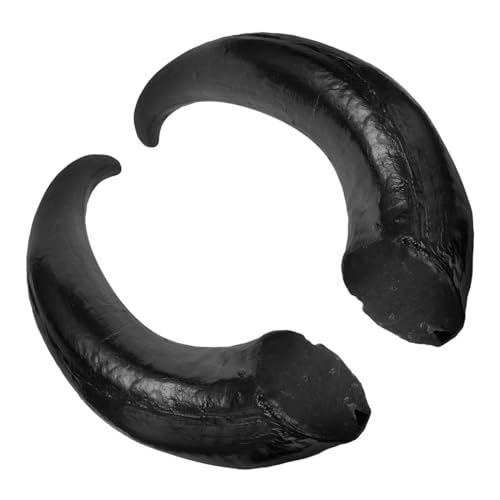 SHOWERORO Schickes Halloween-haar-accessoires Bull Horn Stirnband Imitation Horn Clip von SHOWERORO