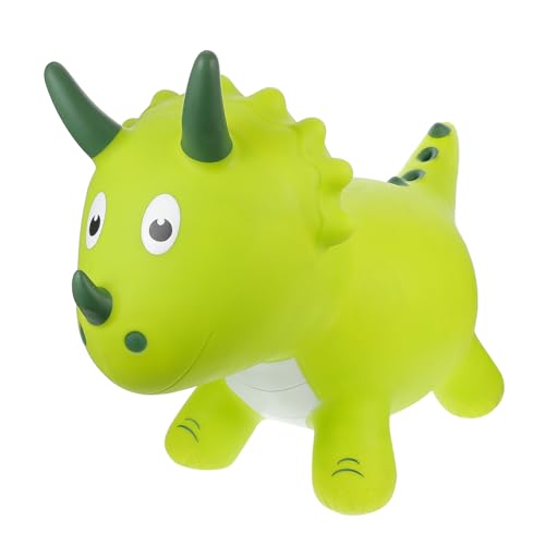 SHOWERORO Springender Drache Aufblasbares Dinosaurierspielzeug für Kinder aufblasbares Spielzeug für Kinder kinderspielzeug Kinder Spielzeug Dinosaurier hüpfendes Indoor-Spielzeug PVC Green von SHOWERORO