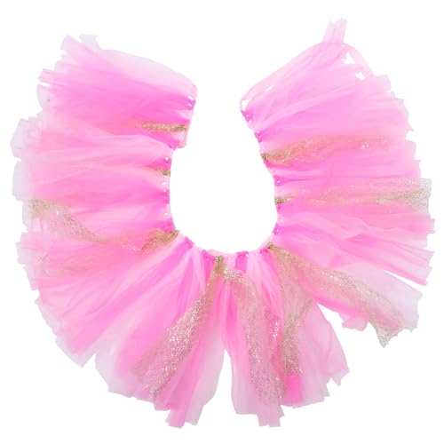 SHOWERORO hochstuhl Rock Dekoration Room Decoration tischdecke pink Rosa-Tischdecke Room Decor for kinderhochstuhl Hochstuhl Tutu Hochstuhl Dekoration Tutu-Rock für Hochstuhl Rosy von SHOWERORO