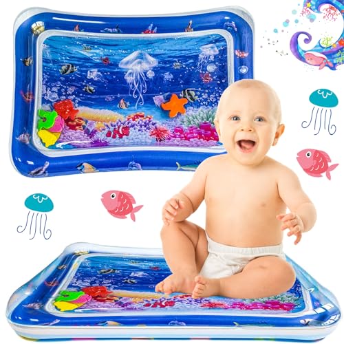 Wasserspielmatte Spielzeug, wasserspielmatte Kind, Kind wassermatte, Geeignet für Kinder von 3 6 9 Monaten, Spaßaktivitäten Das Stimulationswachstum Ihres Kinds von SHRADS