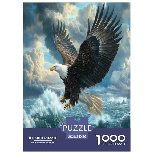 Adler Puzzle 1000 Teile Schwer Puzzle Spielzeug Pädagogisches Spiel Impossible Herausforderungsspielzeug Für Erwachsene Kinder 38x26cm/1000pcs Adler Puzzle 1000 Teile Schwer Puzzle Spielzeug Pädagogisches Spiel Impossible Herausforderungsspielzeug Für Erwachsene Kinder 38x26cm/1000pcs von SHUNXIFQ