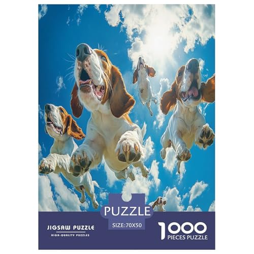 BAdler Dogs Puzzle 1000 Teile Schwer Puzzle Spielzeug Lernspiel Impossible Herausforderung Spielzeug Für Erwachsene Kinder 70x50cm/1000pcs BAdler Dogs Puzzle 1000 Teile Schwer Puzzle Spielzeug Lernspiel Impossible Herausforderung Spielzeug Für Erwachsene Kinder 70x50cm/1000pcs von SHUNXIFQ