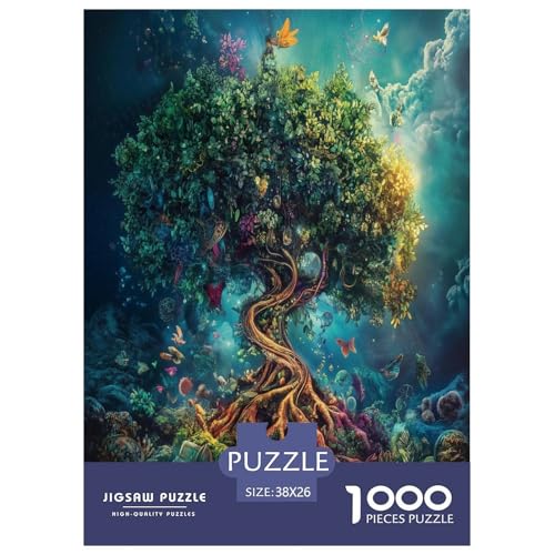 Baum des Lebens Puzzle 1000-teilige Schwer Puzzle Spielzeug Pädagogisches Spiel Impossible Herausforderung Spielzeug Für Erwachsene Und Kinder in Bewährter 38x26cm/1000pcs Baum des Lebens Puzzle 1000-teilige Schwer Puzzle Spielzeug Pädagogisches Spiel Impossible Herausforderung Spielzeug Für Erwachsene Und Kinder in Bewährter 38x26cm/1000pcs von SHUNXIFQ