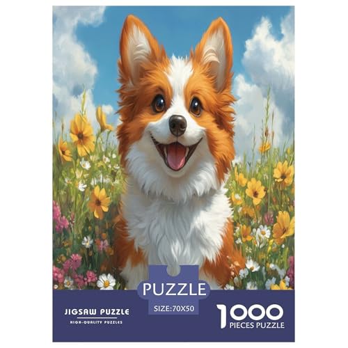 Corgi Puzzle 1000 Teile Schwer Puzzle Spielzeug Pädagogisches Spiel Impossible Herausforderungsspielzeug Für Erwachsene Und Kinder Ab 14 Jahren 70x50cm/1000pcs Corgi Puzzle 1000 Teile Schwer Puzzle Spielzeug Pädagogisches Spiel Impossible Herausforderungsspielzeug Für Erwachsene Und Kinder Ab 14 Jahren 70x50cm/1000pcs von SHUNXIFQ
