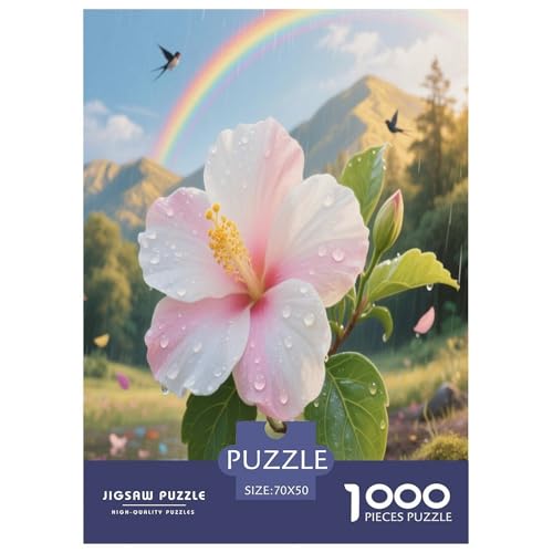 Der Hibiscus Syriacus Puzzle 1000 Teile Schwer Puzzle Spielzeug Pädagogisches Spiel Impossible Herausforderungsspielzeug Für Erwachsene Und Kinder Ab 14 Jahren 70x50cm/1000pcs Der Hibiscus Syriacus Puzzle 1000 Teile Schwer Puzzle Spielzeug Pädagogisches Spiel Impossible Herausforderungsspielzeug Für Erwachsene Und Kinder Ab 14 Jahren 70x50cm/1000pcs von SHUNXIFQ