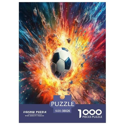 Fußball Puzzle 1000-teilige Schwer Puzzle Spielzeug Lernspiel Impossible Herausforderung Spielzeug Für Erwachsene Kinder 38x26cm/1000pcs Fußball Puzzle 1000-teilige Schwer Puzzle Spielzeug Lernspiel Impossible Herausforderung Spielzeug Für Erwachsene Kinder 38x26cm/1000pcs von SHUNXIFQ
