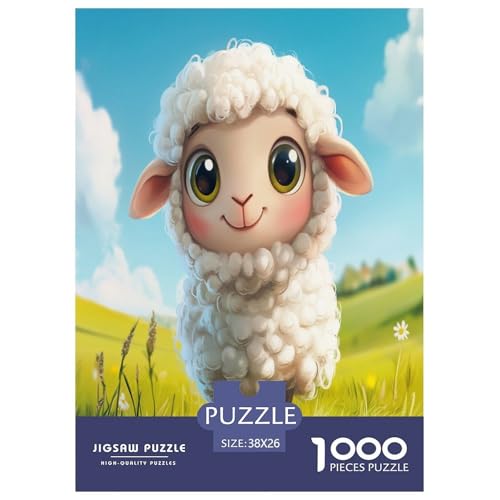 Lamm Puzzle 1000 Teile Schwer Puzzle Spielzeug Lernspiel Impossible Herausforderung Spielzeug Für Erwachsene Und Kinder in Bewährter 38x26cm/1000pcs Lamm Puzzle 1000 Teile Schwer Puzzle Spielzeug Lernspiel Impossible Herausforderung Spielzeug Für Erwachsene Und Kinder in Bewährter 38x26cm/1000pcs von SHUNXIFQ