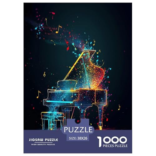 Musiknotation Puzzle 1000-teilige Schwer Puzzle Spielzeug Lernspiel Impossible Herausforderung Spielzeug Für Erwachsene Und Kinder in Bewährter 38x26cm/1000pcs Musiknotation Puzzle 1000-teilige Schwer Puzzle Spielzeug Lernspiel Impossible Herausforderung Spielzeug Für Erwachsene Und Kinder in Bewährter 38x26cm/1000pcs von SHUNXIFQ