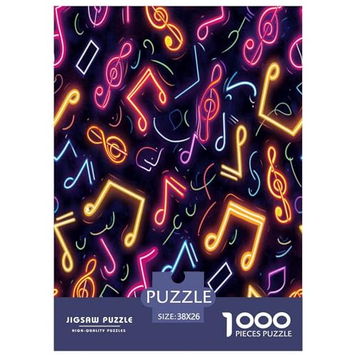 Musiknotiz Puzzles 1000 Teile Schwer Puzzle Spielzeug Pädagogisches Spiel Impossible Herausforderungsspielzeug Für Erwachsene Kinder 38x26cm/1000pcs Musiknotiz Puzzles 1000 Teile Schwer Puzzle Spielzeug Pädagogisches Spiel Impossible Herausforderungsspielzeug Für Erwachsene Kinder 38x26cm/1000pcs von SHUNXIFQ