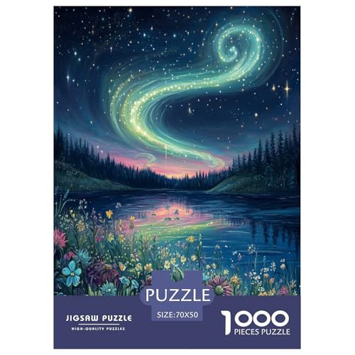 Nordlichter Puzzle 1000 Teile Schwer Puzzle Spielzeug Lernspiel Impossible Herausforderungsspielzeug Für Erwachsene Und Kinder Ab 14 Jahren 70x50cm/1000pcs Nordlichter Puzzle 1000 Teile Schwer Puzzle Spielzeug Lernspiel Impossible Herausforderungsspielzeug Für Erwachsene Und Kinder Ab 14 Jahren 70x50cm/1000pcs von SHUNXIFQ