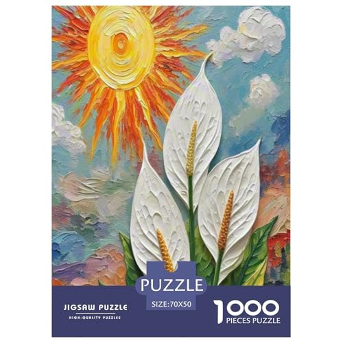 Peace Lilie Puzzle 1000 Teile Schwer Puzzle Spielzeug Pädagogisches Spiel Impossible Herausforderungsspielzeug Für Erwachsene Und Kinder Ab 12 Jahren 70x50cm/1000pcs Peace Lilie Puzzle 1000 Teile Schwer Puzzle Spielzeug Pädagogisches Spiel Impossible Herausforderungsspielzeug Für Erwachsene Und Kinder Ab 12 Jahren 70x50cm/1000pcs von SHUNXIFQ