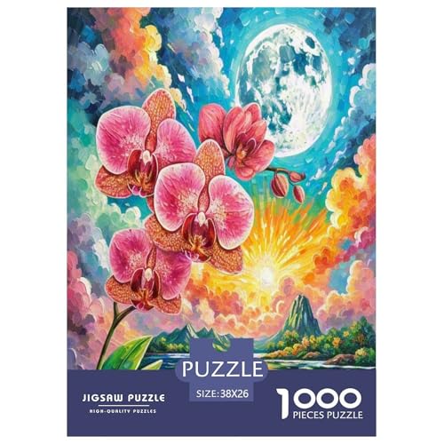 Phalaenopsis Orchideeee Puzzle 1000 Teile Schwer Puzzle Spielzeug Pädagogisches Spiel Impossible Herausforderungsspielzeug Für Erwachsene Und Kinder Ab 12 Jahren 38x26cm/1000pcs Phalaenopsis Orchideeee Puzzle 1000 Teile Schwer Puzzle Spielzeug Pädagogisches Spiel Impossible Herausforderungsspielzeug Für Erwachsene Und Kinder Ab 12 Jahren 38x26cm/1000pcs von SHUNXIFQ