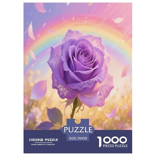 Rose Puzzles 1000 Teile Schwer Puzzle Spielzeug Pädagogisches Spiel Impossible Herausforderungsspielzeug Für Erwachsene Kinder 70x50cm/1000pcs Rose Puzzles 1000 Teile Schwer Puzzle Spielzeug Pädagogisches Spiel Impossible Herausforderungsspielzeug Für Erwachsene Kinder 70x50cm/1000pcs von SHUNXIFQ