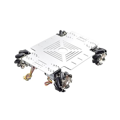 SHYISY mecanum räder Nicht zusammengebautes 20-kg-Last-Mecanum-Rad-Roboterplattform-RC-Roboterauto-Chassis for AR-duino for die Handhabung großer Lastroboter von SHYISY