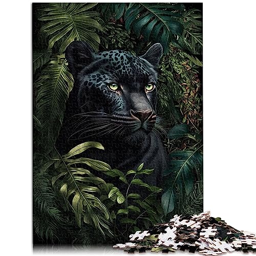 Puzzle „Black Panther Poster“, 1000-teiliges Puzzle für Erwachsene, Holzpuzzle für Erwachsene und Kinder ab 12 Jahren, pädagogisches Lernpuzzle, Größe: 50x75 cm Puzzle „Black Panther Poster“, 1000-teiliges Puzzle für Erwachsene, Holzpuzzle für Erwachsene und Kinder ab 12 Jahren, pädagogisches Lernpuzzle, Größe: 50x75 cm von SIBREA