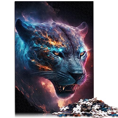 Puzzle „Starry Stealth Panther“, lustige Puzzles für Erwachsene, 1000-teiliges Holzpuzzle für Erwachsene, Familien-Weihnachtspuzzle, Geschenke für Frauen, Größe: 50x75 cm Puzzle „Starry Stealth Panther“, lustige Puzzles für Erwachsene, 1000-teiliges Holzpuzzle für Erwachsene, Familien-Weihnachtspuzzle, Geschenke für Frauen, Größe: 50x75 cm von SIBREA