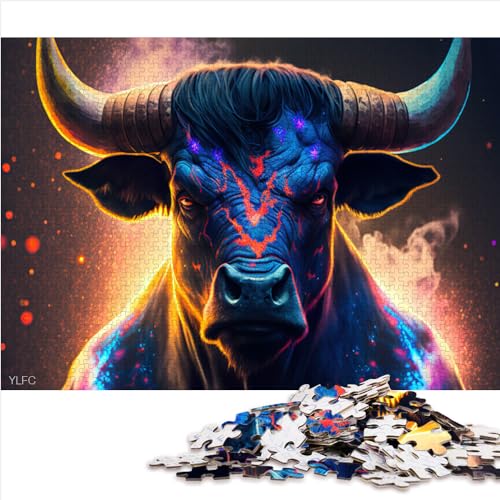 Puzzle Stier-Puzzles 1000 Teile für Erwachsene. Geeignet für Erwachsene und Kinder über 12 Jahre. Papppuzzles. Tolles Geschenk für Erwachsene. Größe: 26 x 38 cm Puzzle Stier-Puzzles 1000 Teile für Erwachsene. Geeignet für Erwachsene und Kinder über 12 Jahre. Papppuzzles. Tolles Geschenk für Erwachsene. Größe: 26 x 38 cm von SIBREA