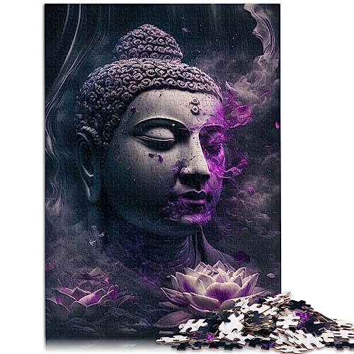 Puzzle für Erwachsene, Buddha, 1000 Teile, Puzzlespiel für Kinder ab 12 Jahren, Papppuzzles, Lernspielzeug, Größe: 26 x 38 cm von SIBREA