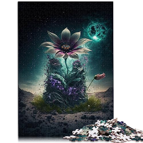 Puzzle für Erwachsene, Intergalaktische Flora, 1000 Teile, für Erwachsene, für Erwachsene und Kinder ab 12 Jahren, Papppuzzles, tolles Geschenk für Erwachsene, Größe: 26 x 38 cm von SIBREA