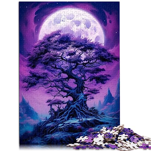 Puzzle für Erwachsene, kosmischer Baum des Lebens, 1000-teiliges Puzzle für Erwachsene, Familien-Papppuzzle, tolles Geschenk für Erwachsene, Größe: 26 x 38 cm von SIBREA