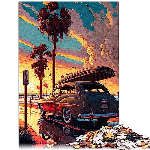 Puzzle für Erwachsene Reise nach Hawaii für Erwachsene Puzzles 1000 Teile Holzpuzzle für Erwachsene und Familien Familienspiele Größe: 50x75 cm von SIBREA