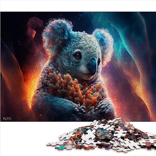 Puzzle für Erwachsene und Kinder, Koala-Puzzles für Erwachsene, 1000-teilige Holzpuzzles für Erwachsene und Kinder ab 12 Jahren, Heimdekoration, Puzzlegröße: 50x75 cm von SIBREA