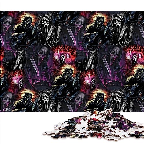Puzzles Horror-Monster, 1000 Teile für Erwachsene, Geschenke für Erwachsene und Kinder ab 12 Jahren, Papppuzzles, Lernspiel, Herausforderungsspielzeug, Größe: 26 x 38 cm Puzzles Horror-Monster, 1000 Teile für Erwachsene, Geschenke für Erwachsene und Kinder ab 12 Jahren, Papppuzzles, Lernspiel, Herausforderungsspielzeug, Größe: 26 x 38 cm von SIBREA