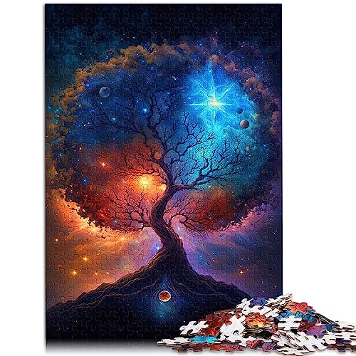 Puzzles für Erwachsene, Baum der Weisheit, 1000 Teile, für Erwachsene, geeignet für Erwachsene und Kinder ab 12 Jahren, Papppuzzles, Rätselgröße: 26 x 38 cm von SIBREA