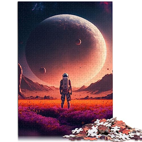 Puzzles für Erwachsene, Marslandschaft, 1000-teiliges Puzzle für Erwachsene und Kinder ab 12 Jahren, Papppuzzles, tolles Geschenk für Erwachsene, Größe: 26 x 38 cm von SIBREA