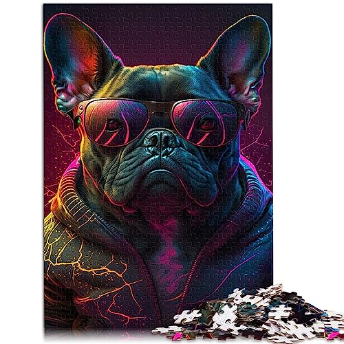 Puzzles für Erwachsene, Sofortdruck, Frenchie-Puzzles, 1000 Teile, Holzpuzzle für Erwachsene und Kinder ab 12 Jahren, Entspannungspuzzlespiele, Größe: 50x75 cm Puzzles für Erwachsene, Sofortdruck, Frenchie-Puzzles, 1000 Teile, Holzpuzzle für Erwachsene und Kinder ab 12 Jahren, Entspannungspuzzlespiele, Größe: 50x75 cm von SIBREA