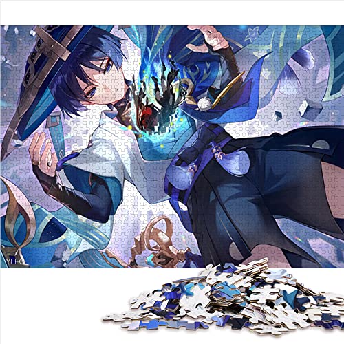 Puzzles für Erwachsene Genshin Impact Wanderer 1000-teilige Puzzles Geeignet für Erwachsene und Kinder über 12 Jahre Papppuzzles, Lernspielzeug, Größe: 26 x 38 cm Puzzles für Erwachsene Genshin Impact Wanderer 1000-teilige Puzzles Geeignet für Erwachsene und Kinder über 12 Jahre Papppuzzles, Lernspielzeug, Größe: 26 x 38 cm von SIBREA