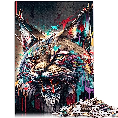 Puzzles für Erwachsene LYNXPanorama-Set Links 1000 Teile Puzzles für Erwachsene für Erwachsene und Kinder ab 12 Jahren Papppuzzles Lernspiel für Erwachsene Kinder Größe: 26 x 38 cm von SIBREA