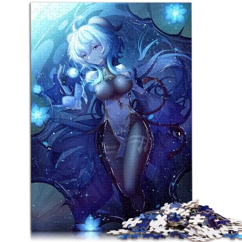 Puzzles für Puzzles 1000 Teile Genshin Impact Ganyu Holzpuzzle für Erwachsene und Familien Puzzlespiel Größe: 50 x 75 cm von SIBREA