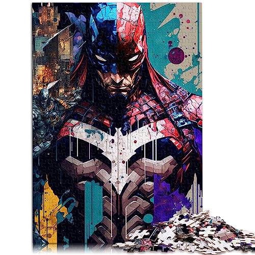 Teenager-Puzzle „Wütender Superheld“, 1000-teiliges Puzzle für Erwachsene, Holzpuzzle für Erwachsene und Kinder zum Stressabbau, Größe: 50x75 cm Teenager-Puzzle „Wütender Superheld“, 1000-teiliges Puzzle für Erwachsene, Holzpuzzle für Erwachsene und Kinder zum Stressabbau, Größe: 50x75 cm von SIBREA