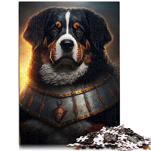 für Erwachsene Puzzle Berner Sennenhund Puzzles für Erwachsene 1000 Holzpuzzle für Jugendliche und Erwachsene Lernspielzeug Größe: 50x75 cm von SIBREA